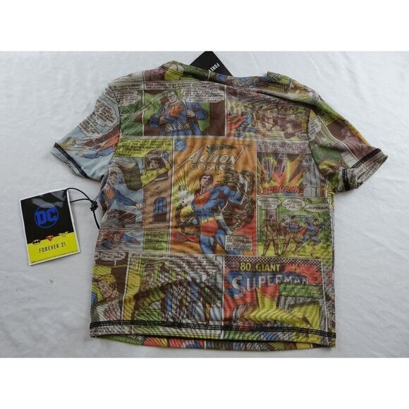 Forever 21 DC Comics Youth Kids Shirt Size S - Picture 2 of 5